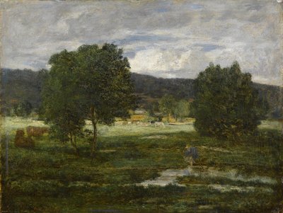 Wooded Landscape by Eugene Louis Boudin